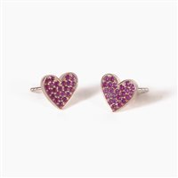 Orecchini Mabina Donna One Love in Argento Zircone 563490 - 563490